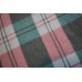 Plaster Pink , Ecru & Peppermint Check Welsh Blanket CPN41 - 